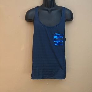 Jocko Camo Pocket Tank Top Large Gently worn 100% polyester